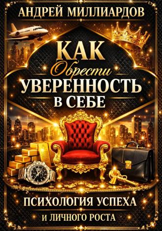 Обложка книги «Как обрести уверенность в себе. Психология успеха и личного роста»