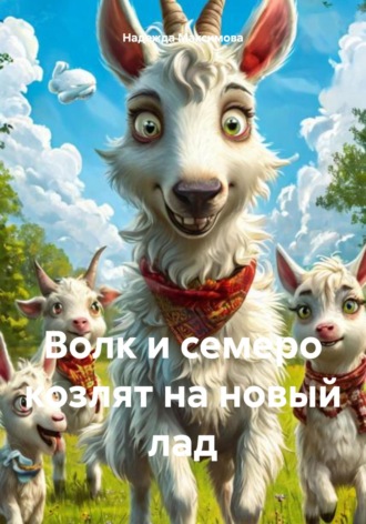 Обложка книги «Волк и семеро козлят на новый лад»