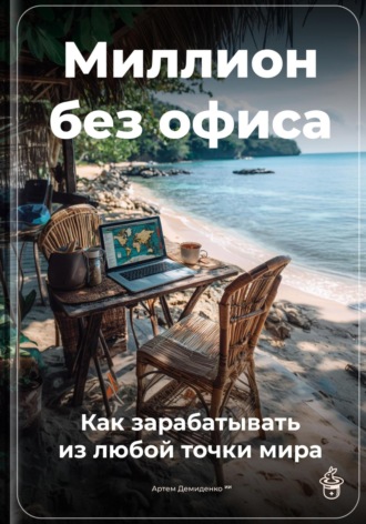 Обложка книги «Миллион без офиса: Как зарабатывать из любой точки мира»