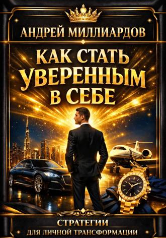 Обложка книги «Как стать уверенным в себе. Стратегии для личной трансформации»