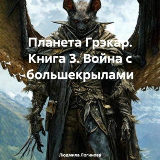 Обложка книги «Планета Грэкар. Книга 3. Война с большекрылами»
