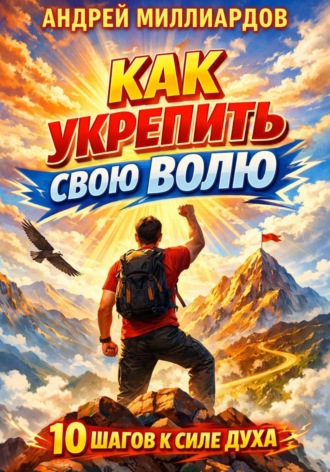 Обложка книги «Как укрепить свою волю. 10 шагов к силе духа»