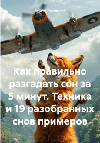Обложка книги «Как правильно разгадать сон за 5 минут. Техника и 19 разобранных снов примеров»