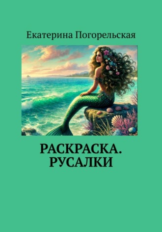 Обложка книги «Раскраска. Русалки»