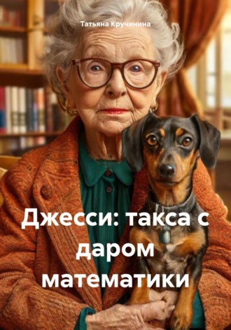 Обложка книги «Джесси: такса с даром математики»