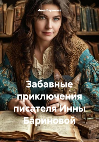 Обложка книги «Забавные приключения писателя Инны Бариновой»