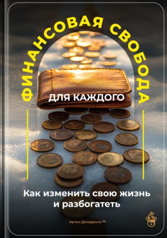 Обложка книги «Финансовая свобода для каждого: Как изменить свою жизнь и разбогатеть»