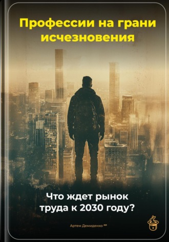 Обложка книги «Профессии на грани исчезновения: Что ждет рынок труда к 2030 году?»