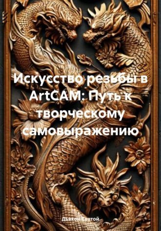 Обложка книги «Искусство резьбы в ArtCAM: Путь к творческому самовыражению»