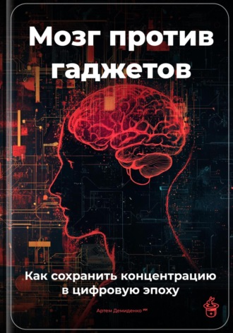 Обложка книги «Мозг против гаджетов: Как сохранить концентрацию в цифровую эпоху»