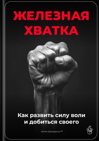 Обложка книги «Железная хватка: Как развить силу воли и добиться своего»