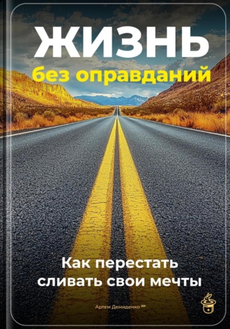 Обложка книги «Жизнь без оправданий: Как перестать сливать свои мечты»