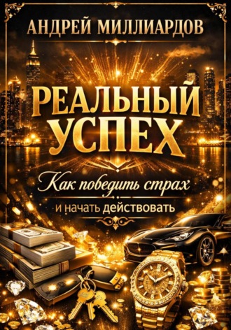 Обложка книги «Реальный успех. Как победить страх и начать действовать»