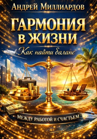 Обложка книги «Гармония в жизни. Как найти баланс между работой и счастьем»