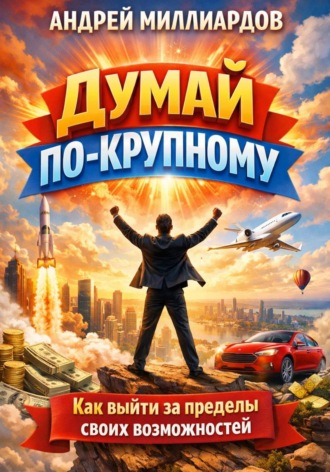 Обложка книги «Думай по-крупному. Как выйти за пределы своих возможностей»