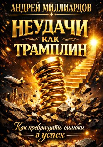 Обложка книги «Неудачи как трамплин. Как превращать ошибки в успех»