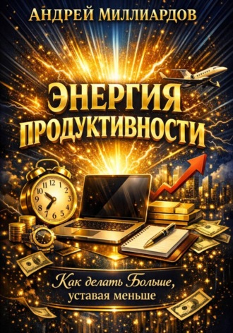 Обложка книги «Энергия продуктивности. Как делать больше, уставая меньше»