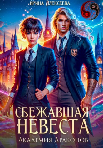 Обложка книги «Сбежавшая невеста. Академия Драконов»