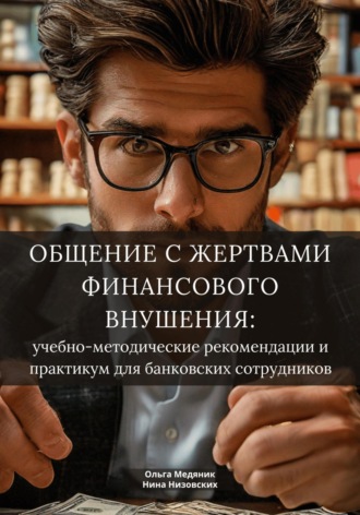 Обложка книги «Общение с жертвами финансового внушения: учебно-методические рекомендации и практикум для банковских сотрудников»