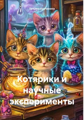 Обложка книги «Котярики и научные эксперименты»