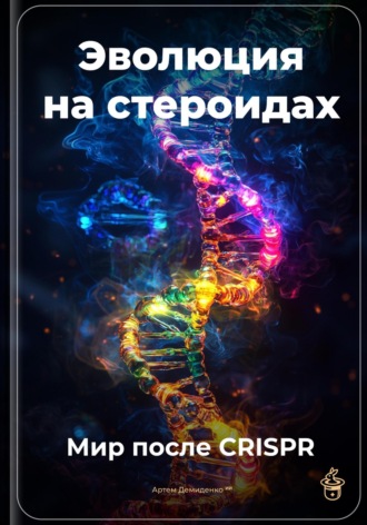 Обложка книги «Эволюция на стероидах: Мир после CRISPR»