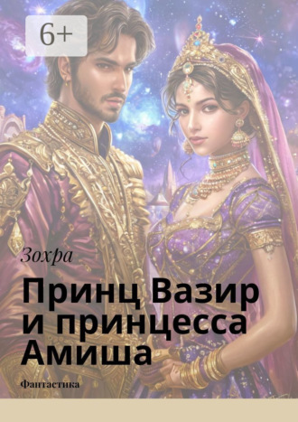 Обложка книги «Принц Вазир и принцесса Амиша. Фантастика»