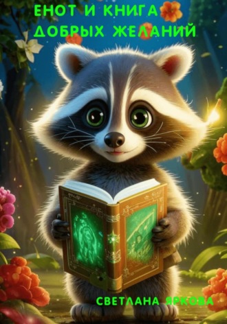 Обложка книги «Енот и книга Добрых Желаний»