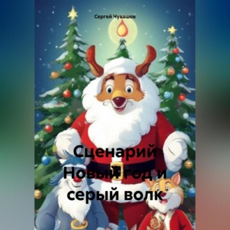 Обложка книги «Сценарий Новый год и серый волк»