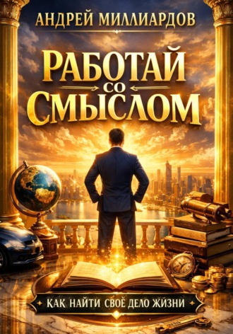 Обложка книги «Работай со смыслом. Как найти своё дело жизни»