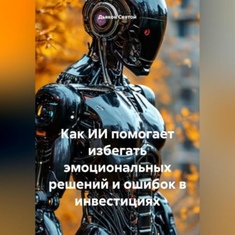 Обложка книги «Как ИИ помогает избегать эмоциональных решений и ошибок в инвестициях»