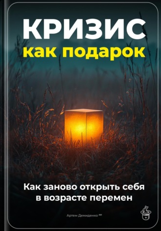 Обложка книги «Кризис как подарок: Как заново открыть себя в возрасте перемен»