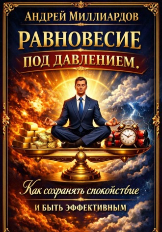 Обложка книги «Равновесие под давлением. Как сохранять спокойствие и быть эффективным»