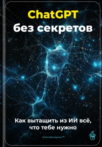 Обложка книги «ChatGPT без секретов: Как вытащить из ИИ всё, что тебе нужно»
