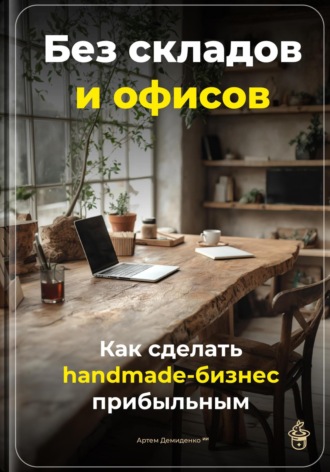 Обложка книги «Без складов и офисов: Как сделать handmade-бизнес прибыльным»