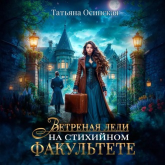 Обложка книги «Ветреная леди на стихийном факультете»