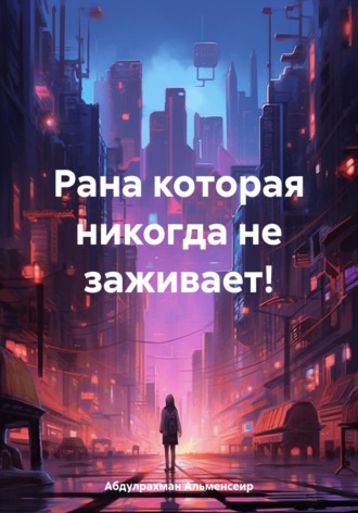 Обложка книги «Рана которая никогда не заживает!»