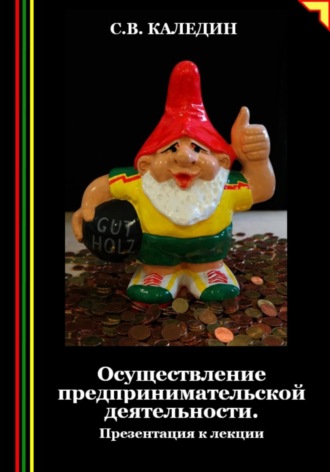 Обложка книги «Осуществление предпринимательской деятельности. Презентация к лекции»