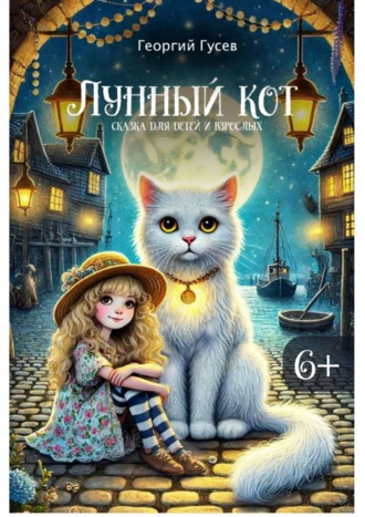 Обложка книги «Лунный кот. Сказка для детей и взрослых»