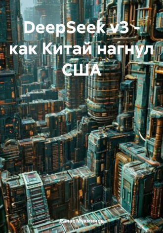 Обложка книги «DeepSeek v3 – как Китай нагнул США»