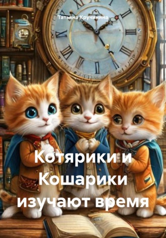 Обложка книги «Котярики и Кошарики изучают время»