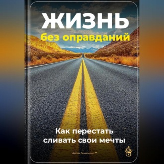Обложка книги «Жизнь без оправданий: Как перестать сливать свои мечты»