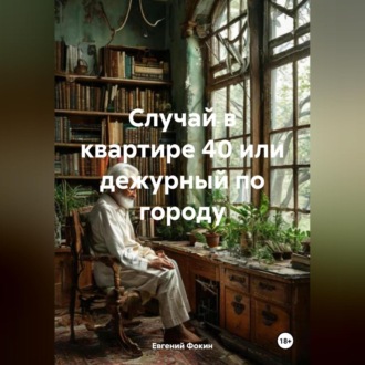 Обложка книги «Случай в квартире 40 или дежурный по городу»