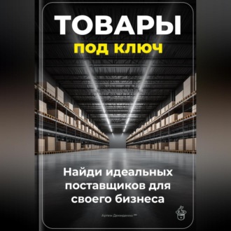 Обложка книги «Товары под ключ: Найди идеальных поставщиков для своего бизнеса»