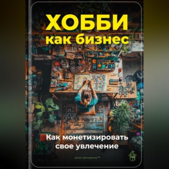 Обложка книги «Хобби как бизнес: Как монетизировать свое увлечение»