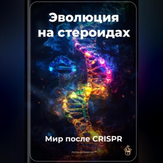 Обложка книги «Эволюция на стероидах: Мир после CRISPR»