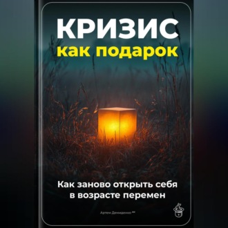 Обложка книги «Кризис как подарок: Как заново открыть себя в возрасте перемен»