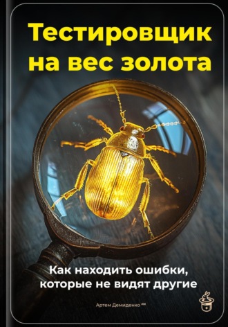 Обложка книги «Тестировщик на вес золота: Как находить ошибки, которые не видят другие»