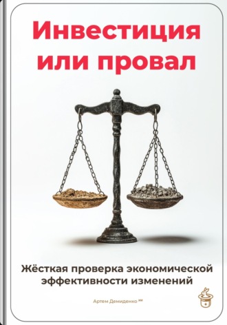 Обложка книги «Инвестиция или провал: Жёсткая проверка экономической эффективности изменений»