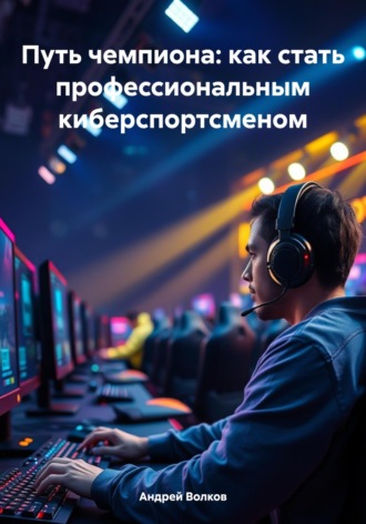 Обложка книги «Путь чемпиона: как стать профессиональным киберспортсменом»