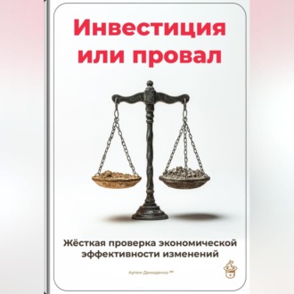Обложка книги «Инвестиция или провал: Жёсткая проверка экономической эффективности изменений»